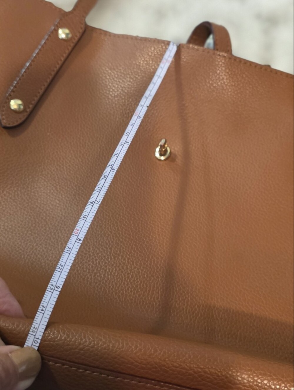 Coach Market Tote, Large (Flaws To Handles) - Picture 9 of 16